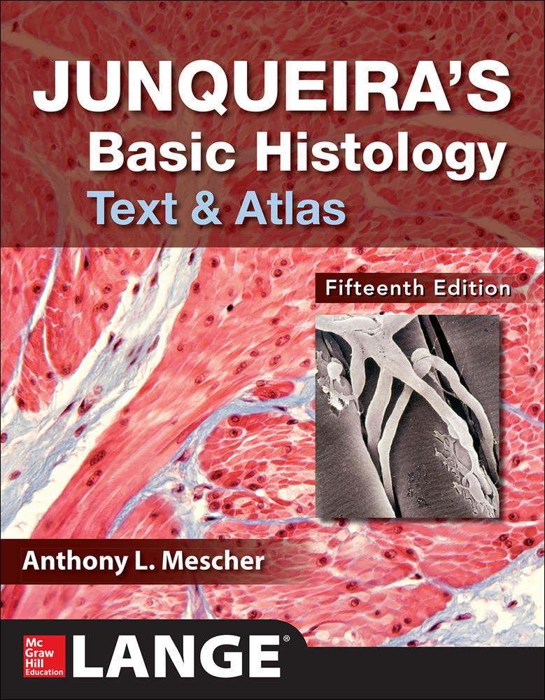 Junqueira's Basic Histology: Text And Atlas By Anthony Mescher